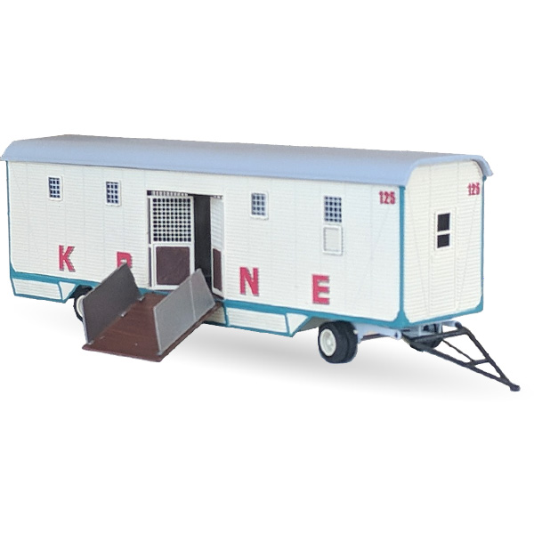 Circus Krone Exotenwagen Nr. 125 - Bausatz 1:87 Circus Krone Exotenwagen Nr. 125 - Bausatz 1:87