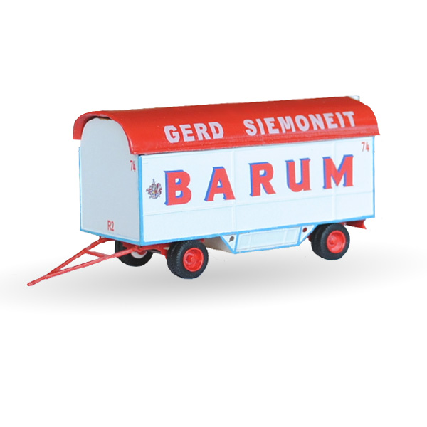 Circus Barum Gradinwagen - Bausatz 1:87 Circus Barum Gradinwagen - Bausatz 1:87
