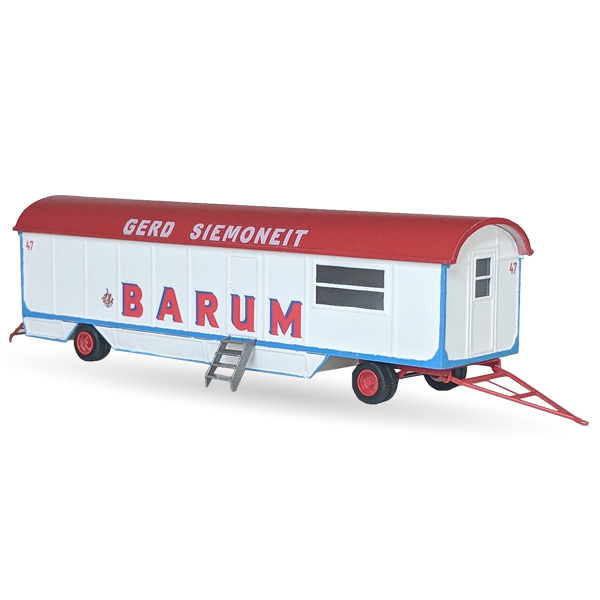 Circus Barum Packwagen Nr. 47 - Bausatz 1:87 Circus Barum Packwagen Nr. 47 - Bausatz 1:87