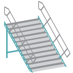 Circus Krone Zelt-Treppen - 2er Set - Bausatz 1:87 Circus Krone Zelt-Treppen - 2er Set - Bausatz 1:87